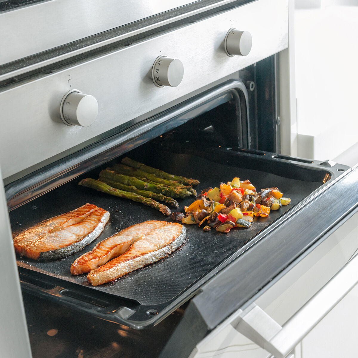 Set Oven- en Barbecuemat InnovaGoods (6 stuks) - Afbeelding 6