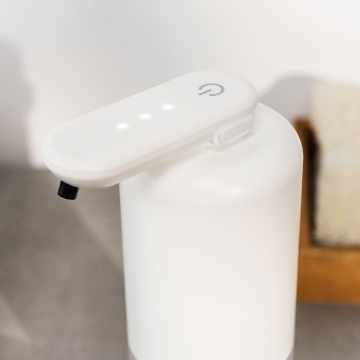 Set Zahnpasta Spender mit Bürstenhalter & Nachfüllbarer Seifenspender InnovaGoods – Bild 6