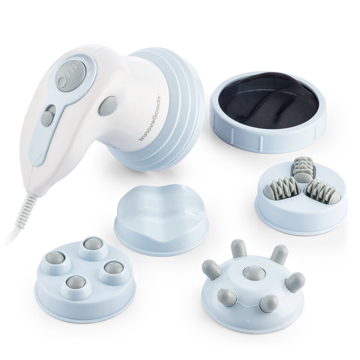 Pack Vibrating Anti-Cellulite Massager with Infrared 5 in 1 and Firming Body Lotion InnovaGoods - Image 3