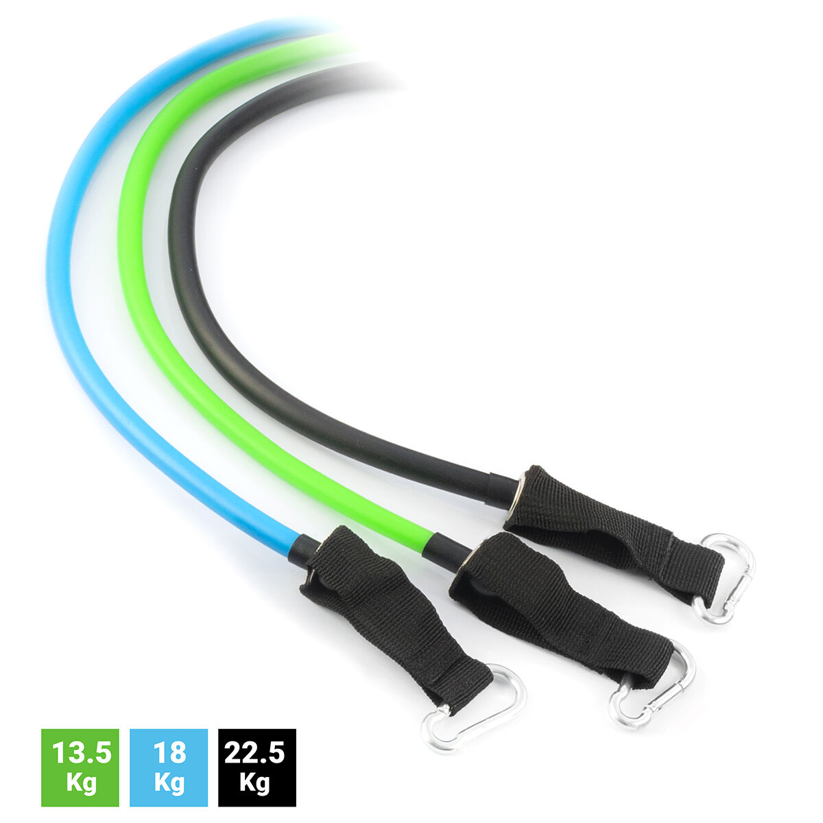 Pack Máquina Abdominais Dobrável e Conjunto Bandas Resistência c/ Acessórios e Guia InnovaGoods - Image 7