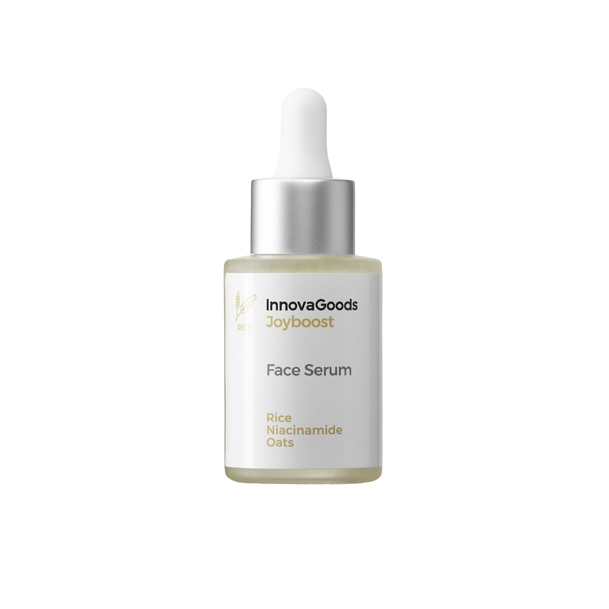 Pack masseur facial raffermissant LED, EMS et chaleur et sérum Rice Joyboost 30 ml InnovaGoods – Image 17