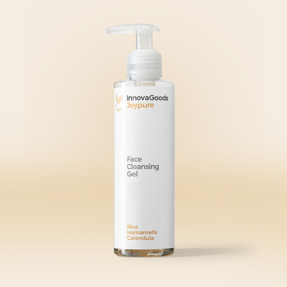 Set Elektrischer Gesichtsreiniger gegen Mitesser und Gesichtsreinigungsgel Rice Joypure 200 ml InnovaGoods – Bild 2