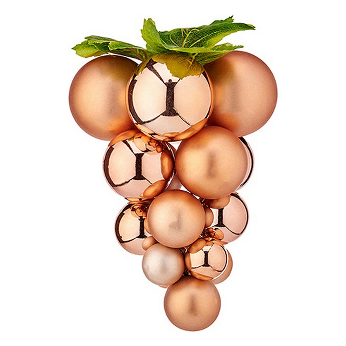 Bola de Natal Krist+ Cobre Plástico Uvas Pequeno