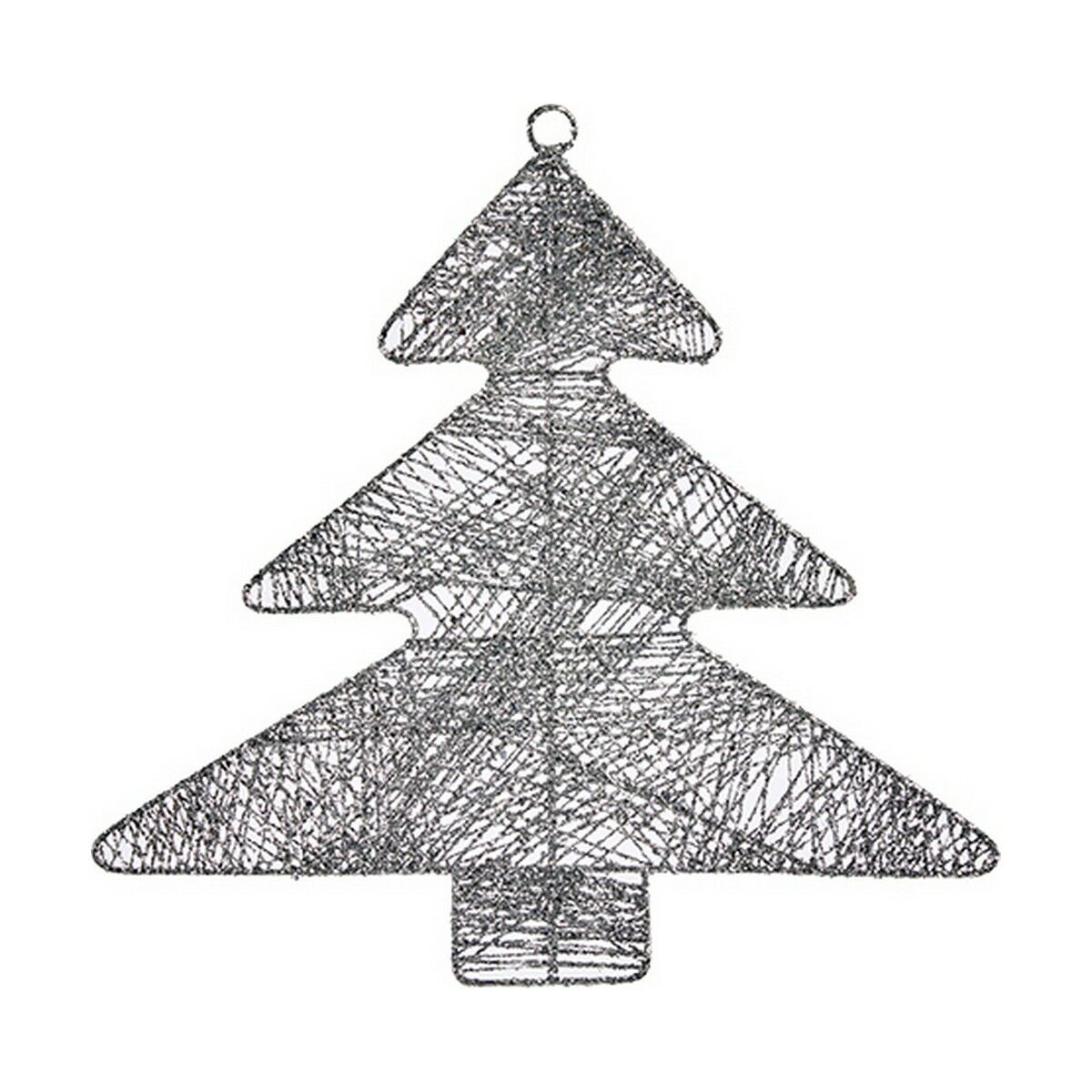 Kerstversiering Krist+ Zilverkleurig Metaal Plastic Kerstboom