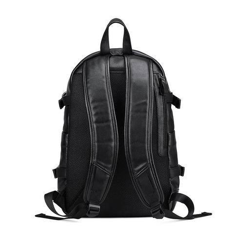 Roomy leather backpack - Image 6