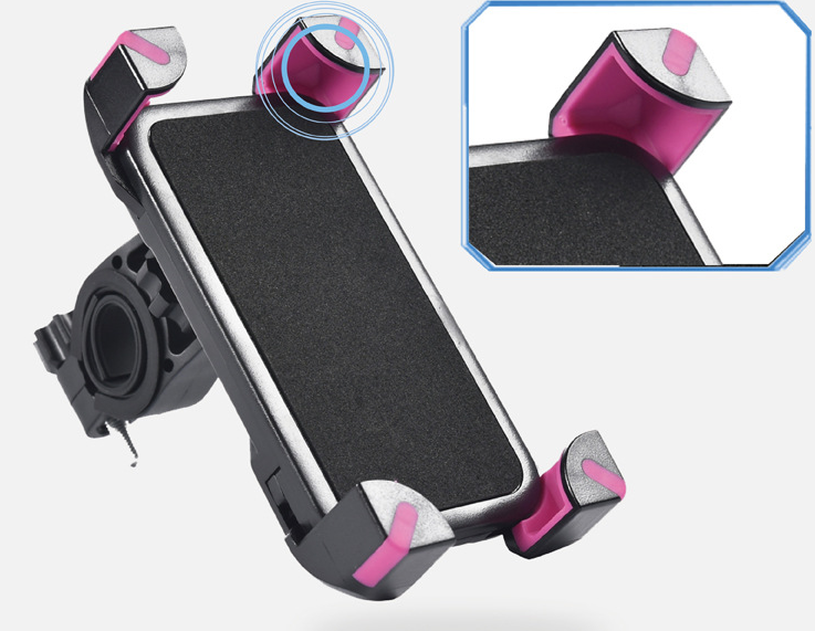 Handyhalterung für den Fahrradlenker, rosa – Bild 8