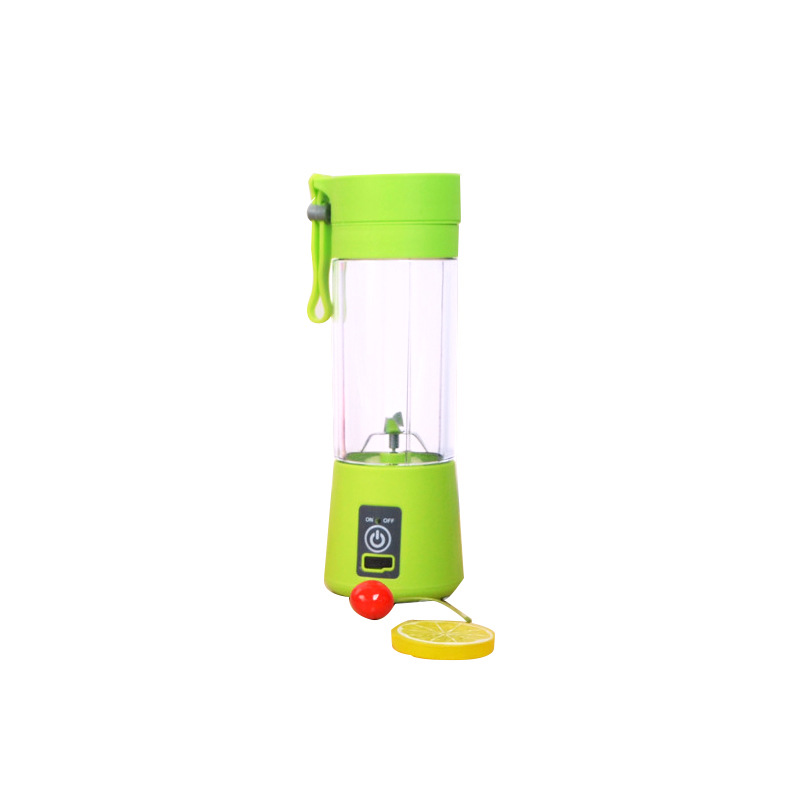Draagbare mini-blender met draagkoord, groen - Afbeelding 8