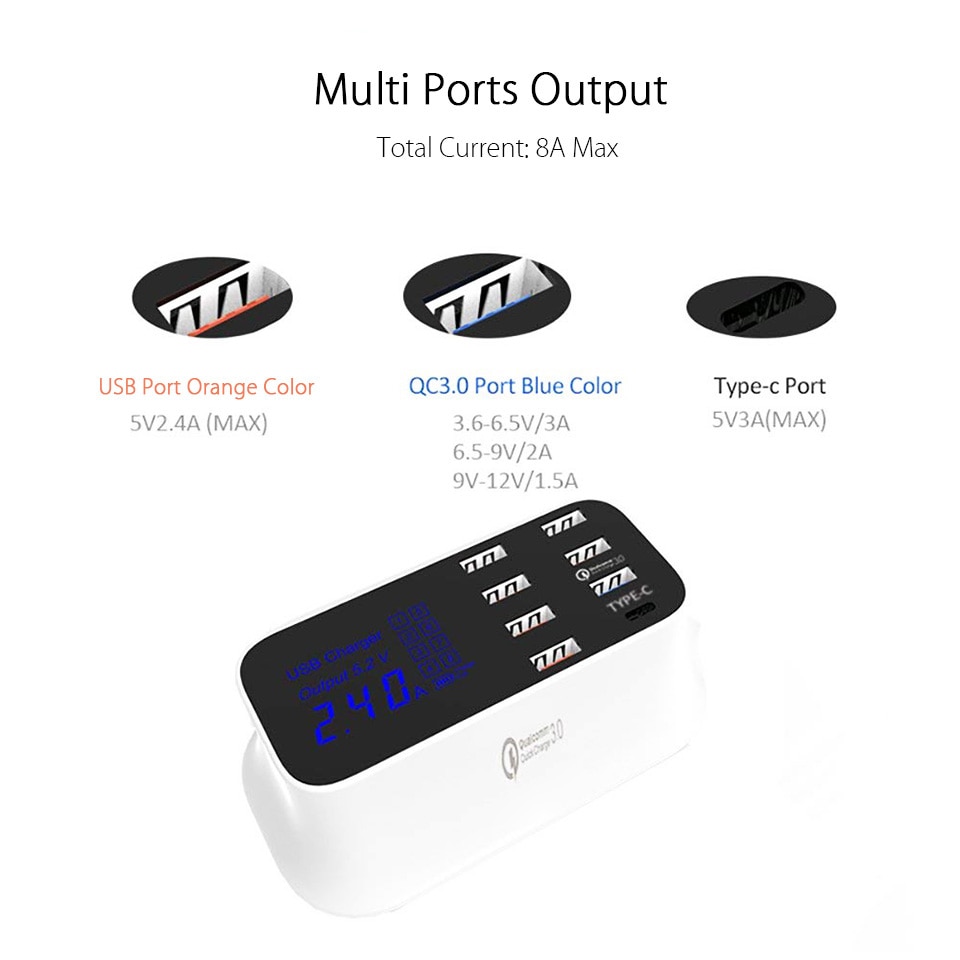 Laadstation met acht usb-poorten - Afbeelding 8