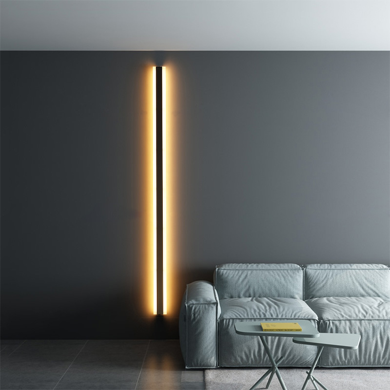 Long LED wall lamp, white light - Image 6