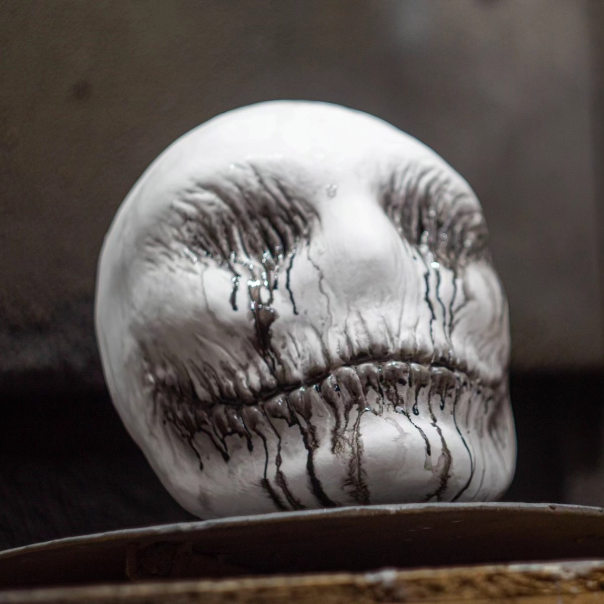 Masque de fantôme en latex pour Halloween – Image 3