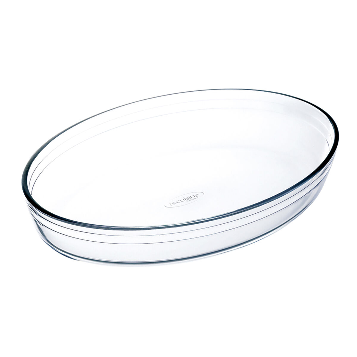 Fuente para Horno Ô Cuisine Ocuisine Vidrio Transparente Ovalada (6 Unidades) - Imagen 3