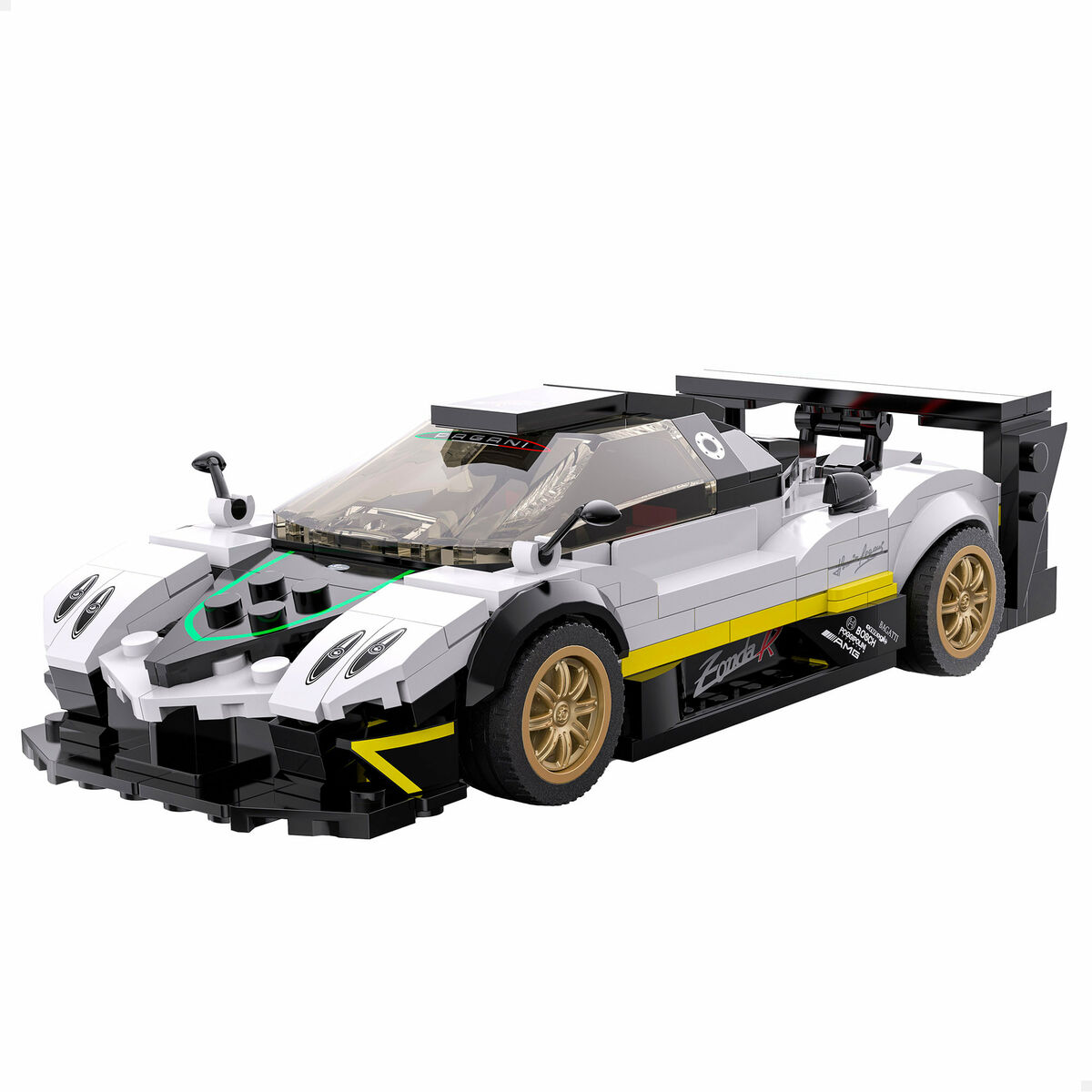 Bouwspel Pagani Auto 387 Onderdelen - Afbeelding 2