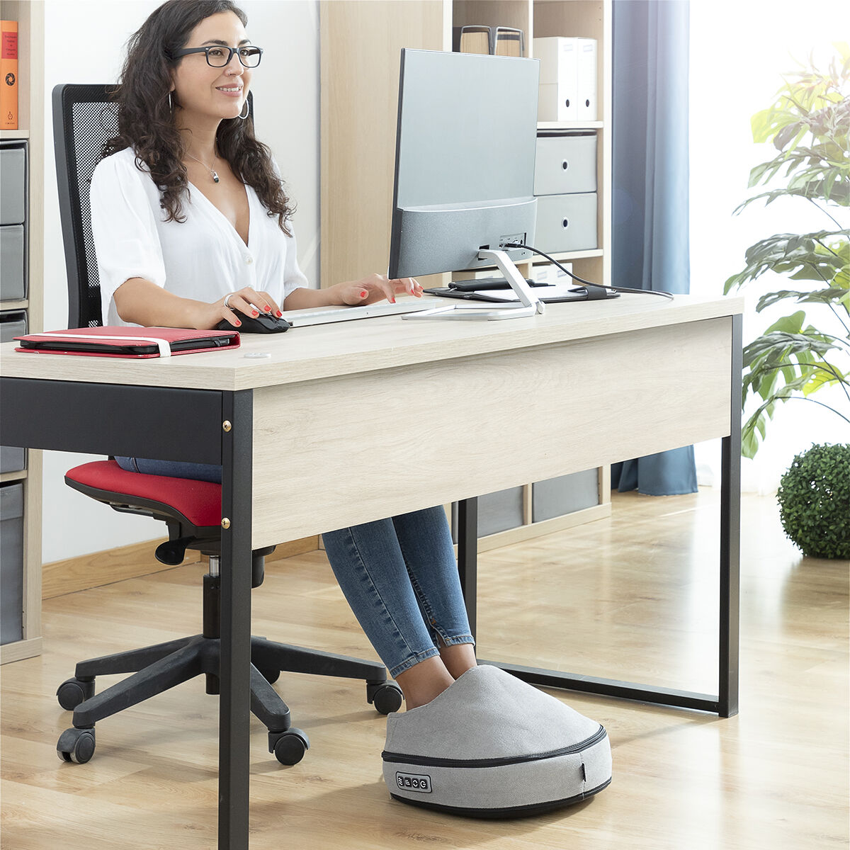 Appareil de Massage Shiatsu Thermique 2 en 1 Futsa InnovaGoods – Image 3