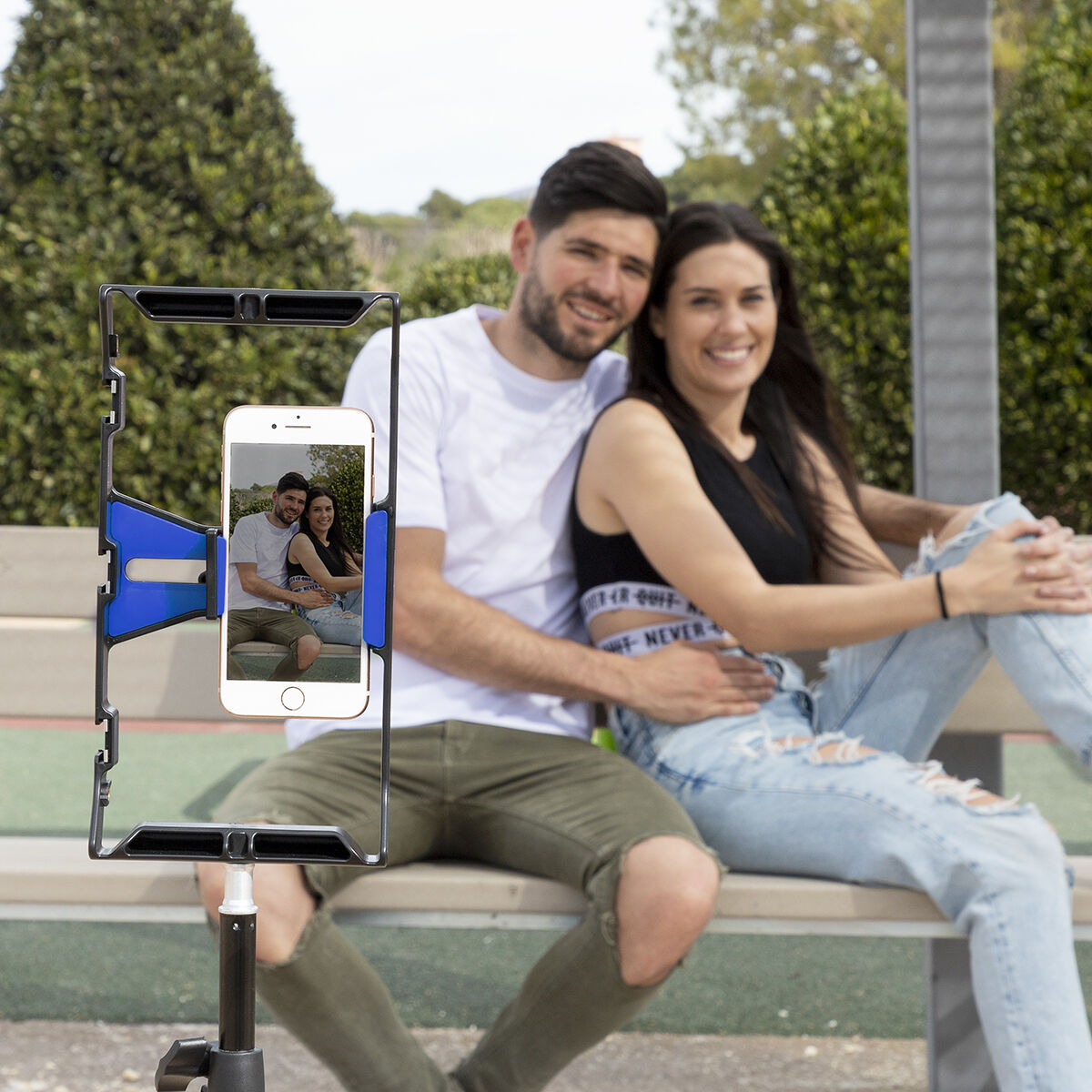 Soporte para Smartphone con Estabilizador Manual Stafect InnovaGoods - Imagen 8