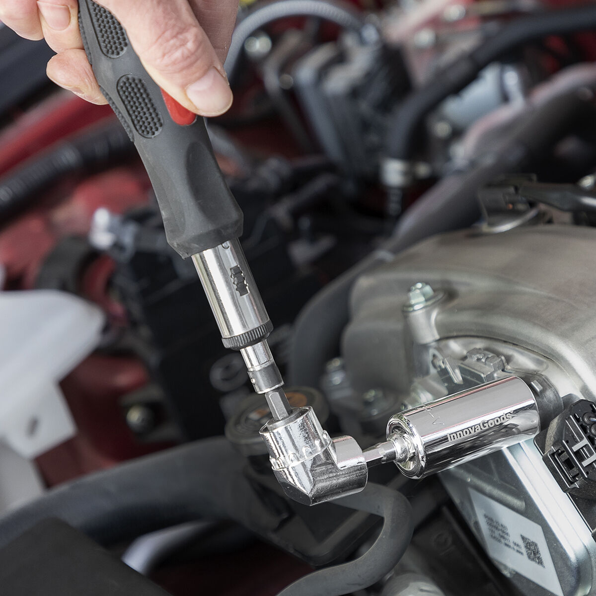 Universal Socket Wrench with Accessories Uniscrew InnovaGoods - Image 9