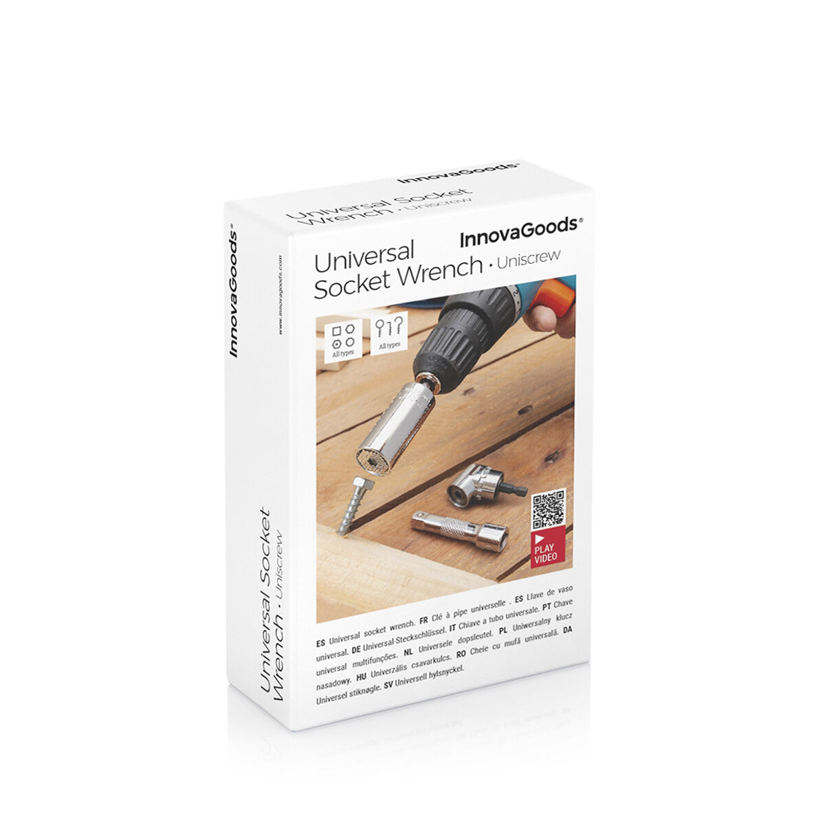 Universal Socket Wrench with Accessories Uniscrew InnovaGoods - Image 16