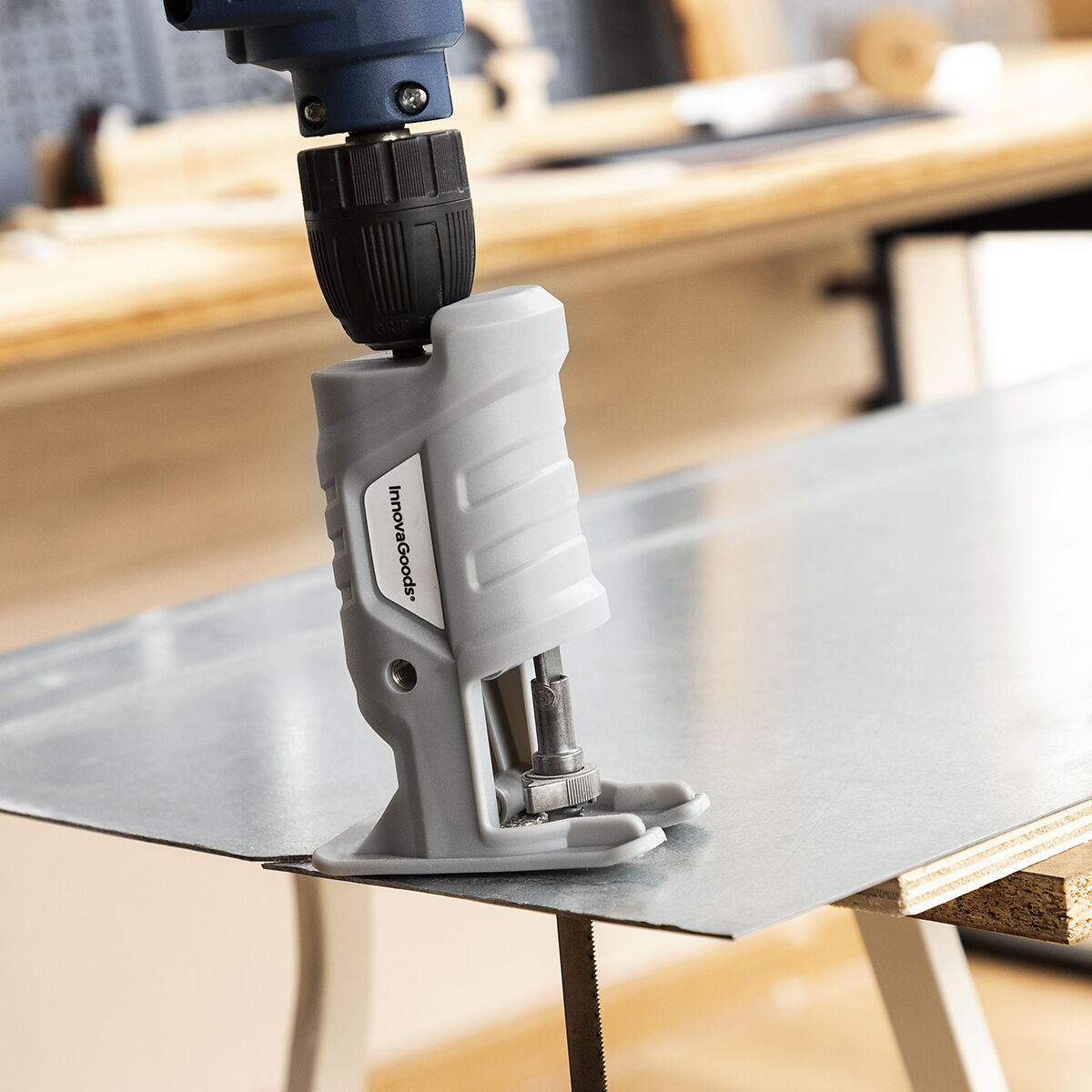 Adaptateur de Scie Sauteuse pour Perceuse Jrill InnovaGoods – Image 8