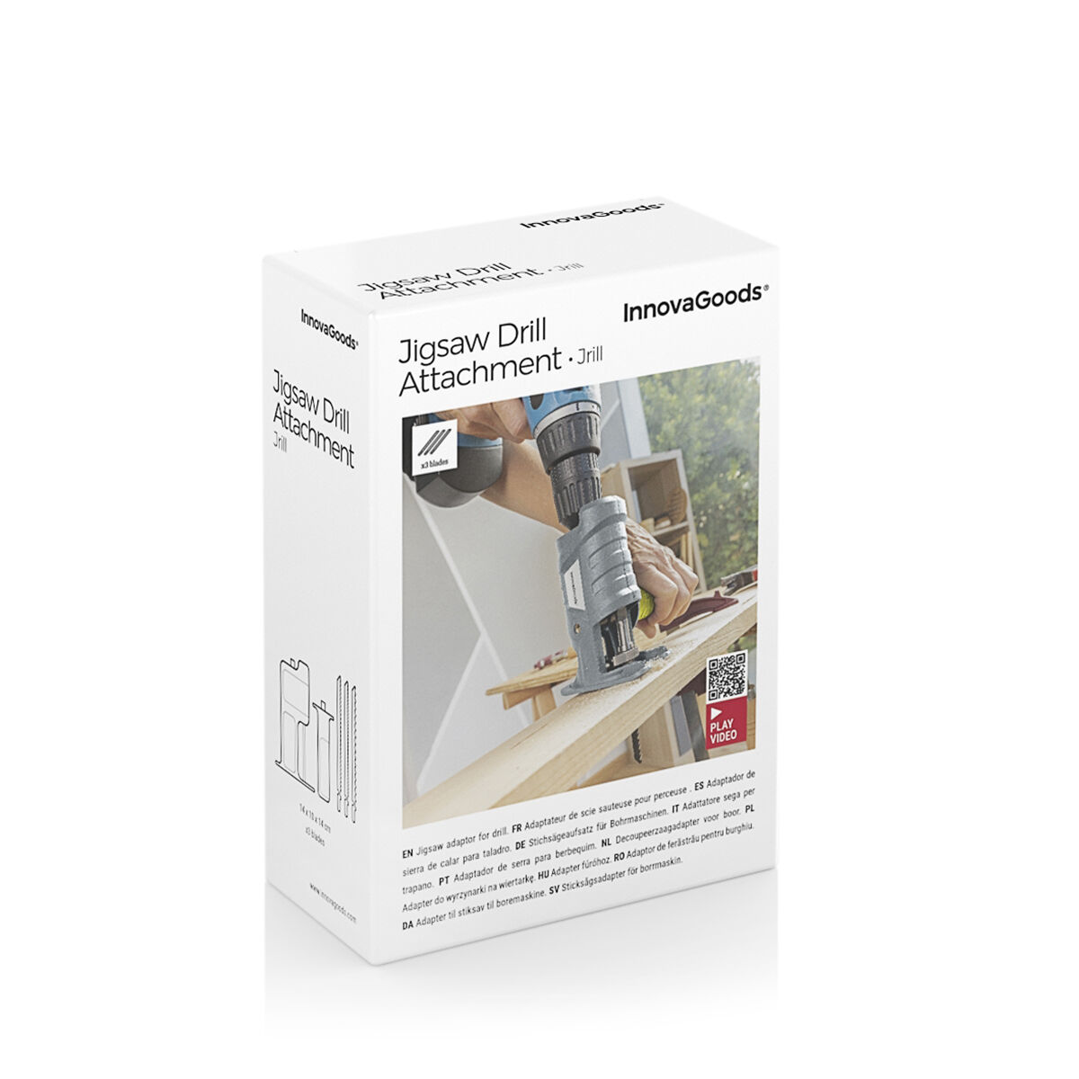Adaptateur de Scie Sauteuse pour Perceuse Jrill InnovaGoods – Image 14