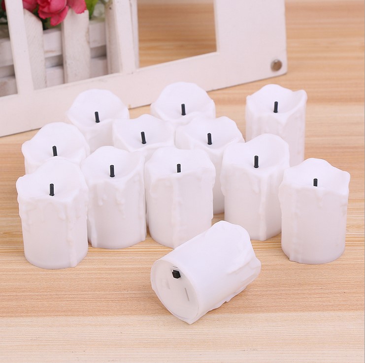 Set of twelve LED candles, warm white - Image 3