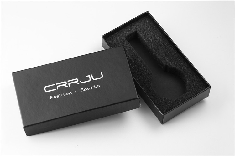 Reloj de hombre con esfera ancha, negro