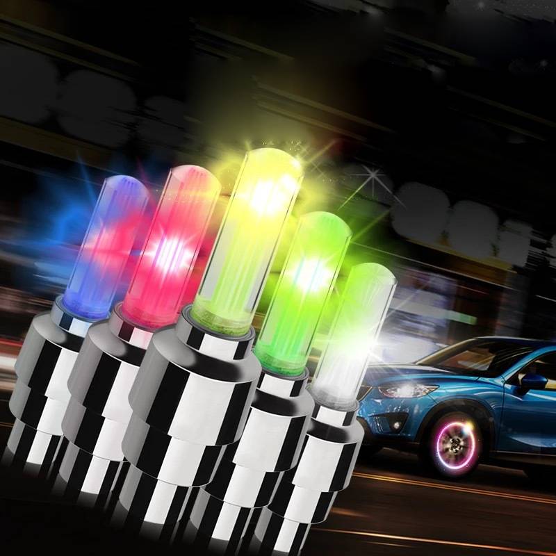 Valve cap light that glows when the wheel turns - Image 6