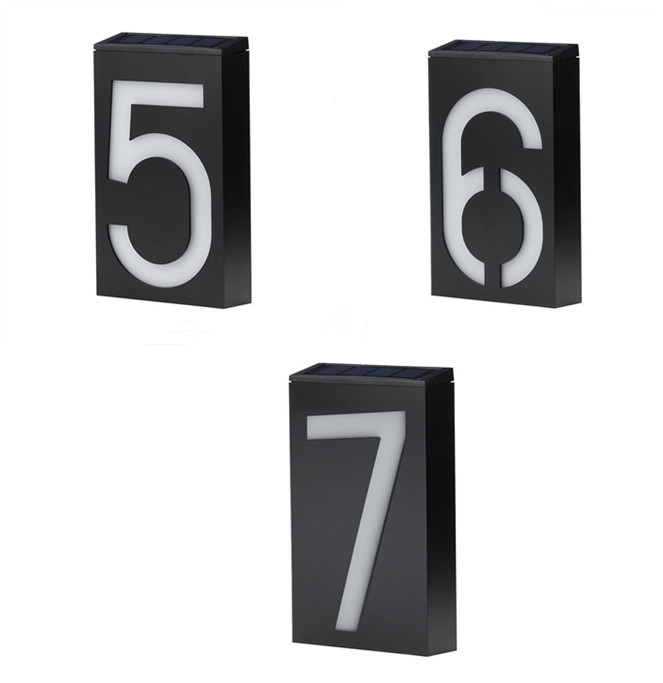 Numéro de maison solaire, chiffre 7 – Image 8