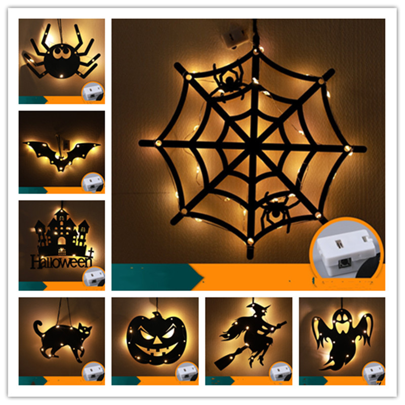 Lampe d'Halloween en forme de chauve-souris – Image 5