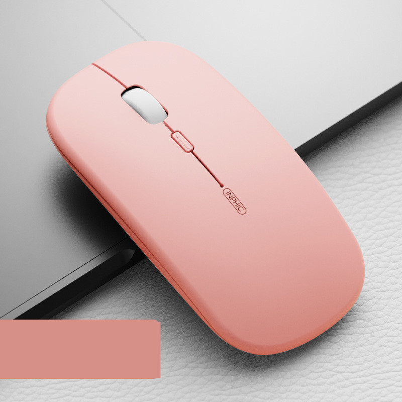 Souris sans fil silencieuse rechargeable, gris métal – Image 6