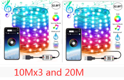 App-controlled Christmas tree string lights - Image 6