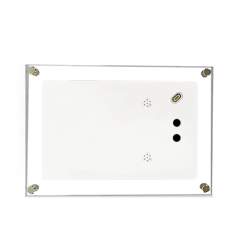 Digitale fotolijst van acryl, staand, wit - Afbeelding 6