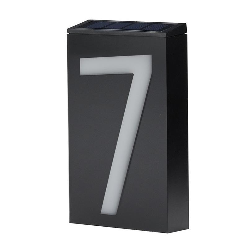 Numéro de maison solaire, chiffre 7