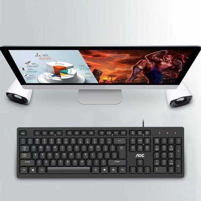 Wired USB keyboard and mouse set - Image 5