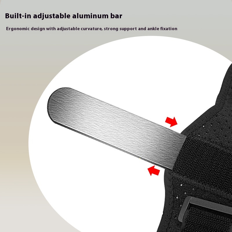 Ankle support with two straps, black - Image 6