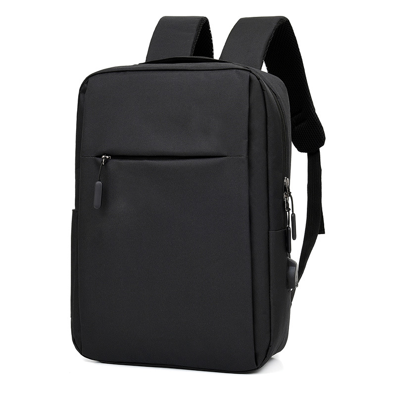 Sac à dos ordinateur en nylon avec USB, rouge – Image 8
