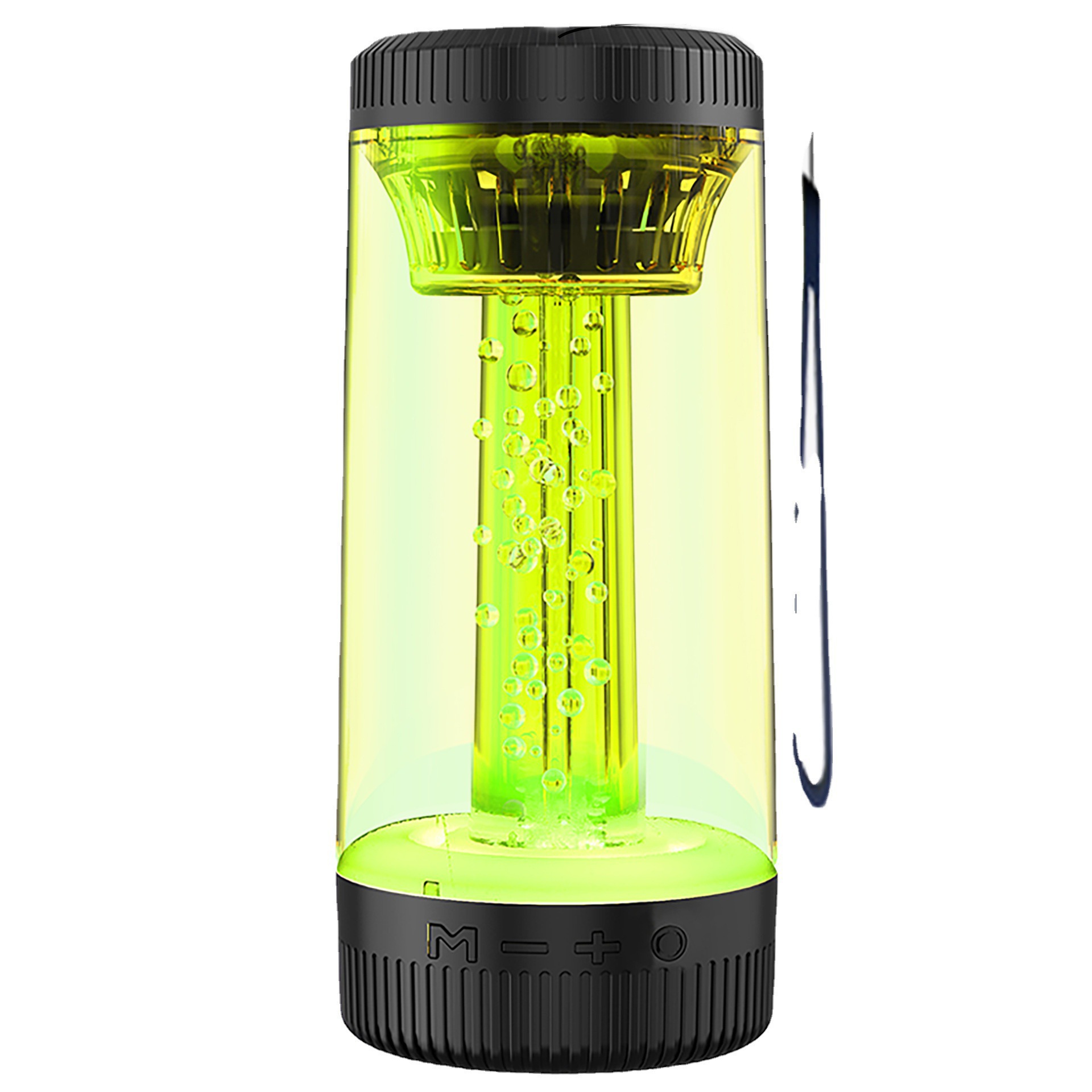 Altavoz Bluetooth con luz de camping, negro