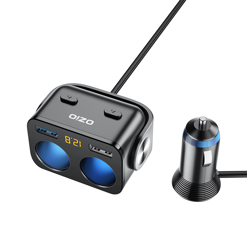 USB-Kfz-Ladegerät mit QC3.0-Schnellladen