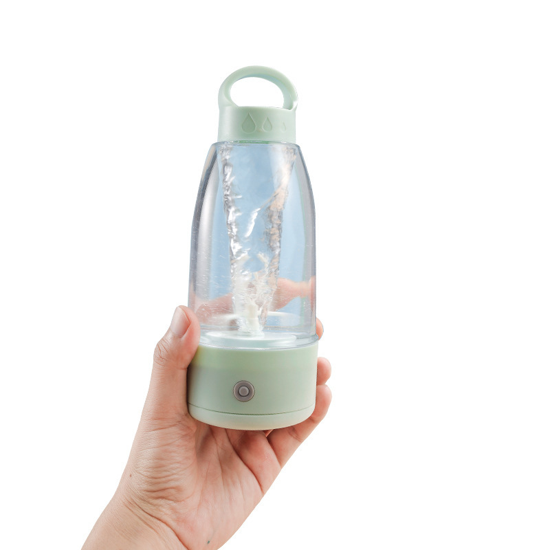 Botella mezcladora eléctrica USB, blanca - Imagen 5