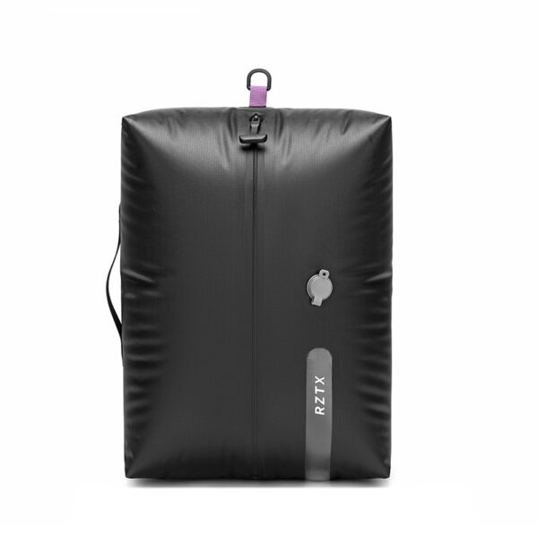 Waterproof airtight travel storage bag, black