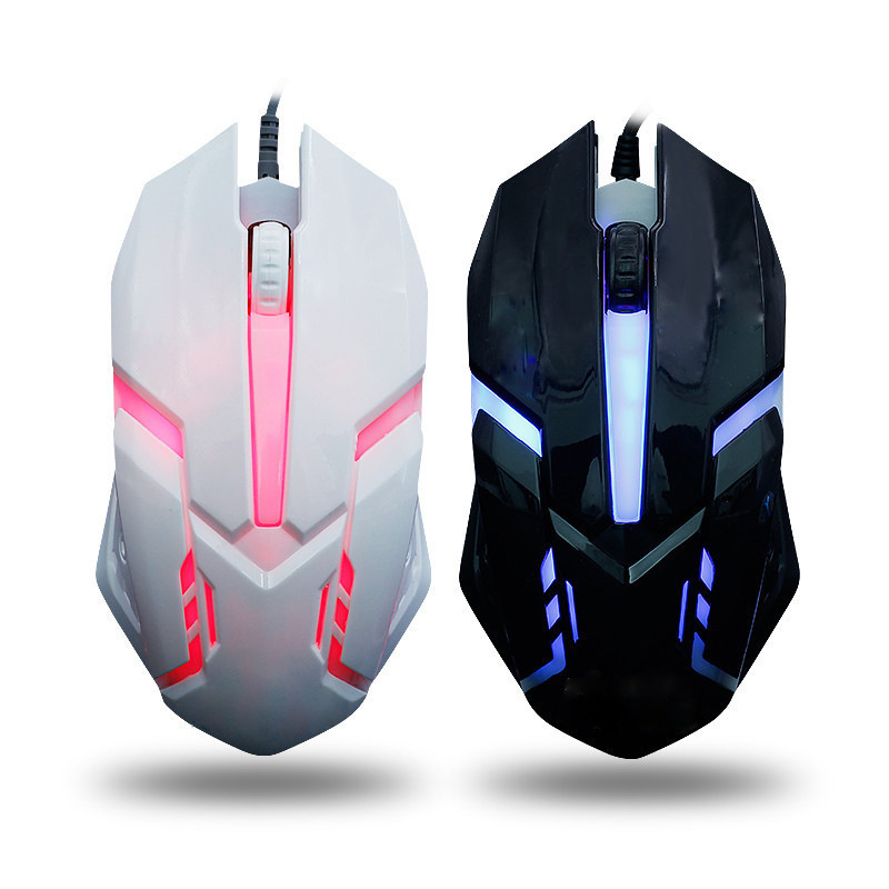 Bedrade gamingmuis met kleurrijke verlichting, zwart - Afbeelding 6