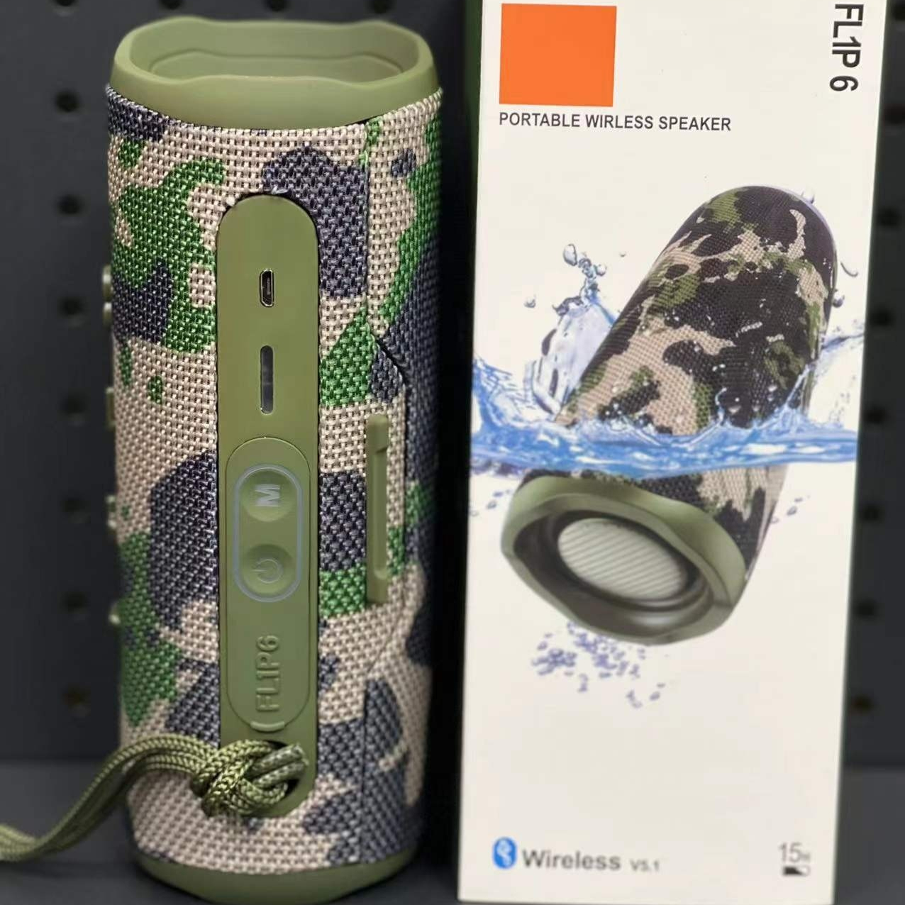 Enceinte Bluetooth portable à deux haut-parleurs, noire – Image 7