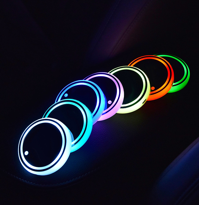 Led-onderzetter voor de bekerhouder in de auto - Afbeelding 7