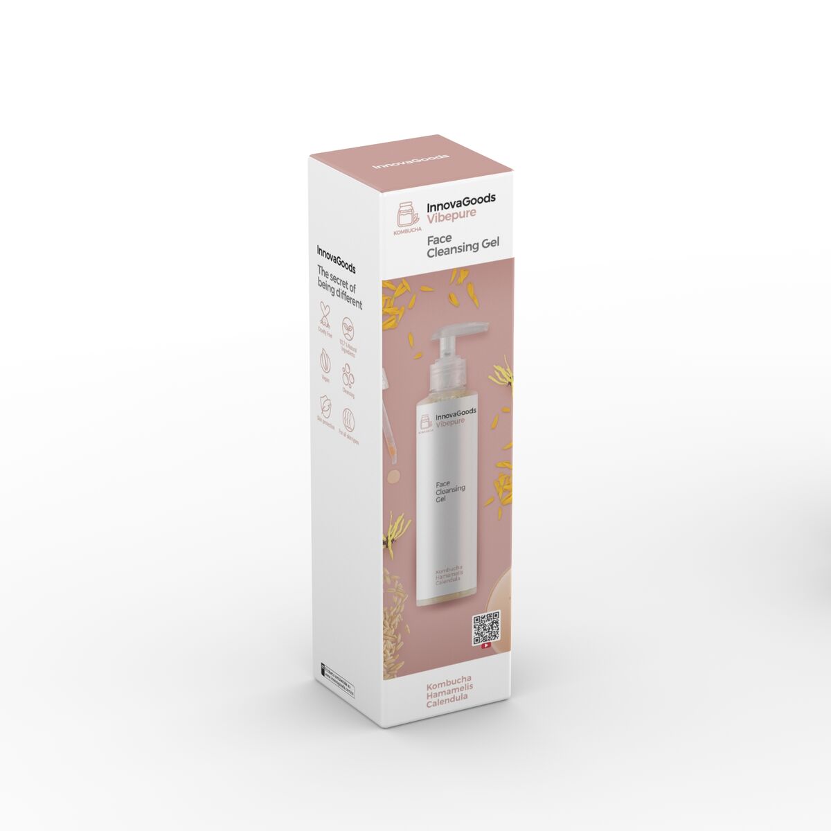 Facial Cleansing Gel Kombucha Vibepure InnovaGoods 200 ml - Image 8