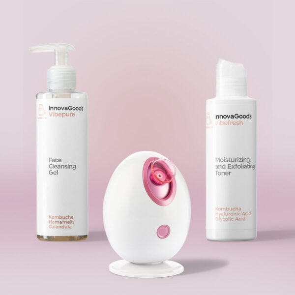 Pack Traitement Nettoyage en Profondeur Visage Kombucha InnovaGoods