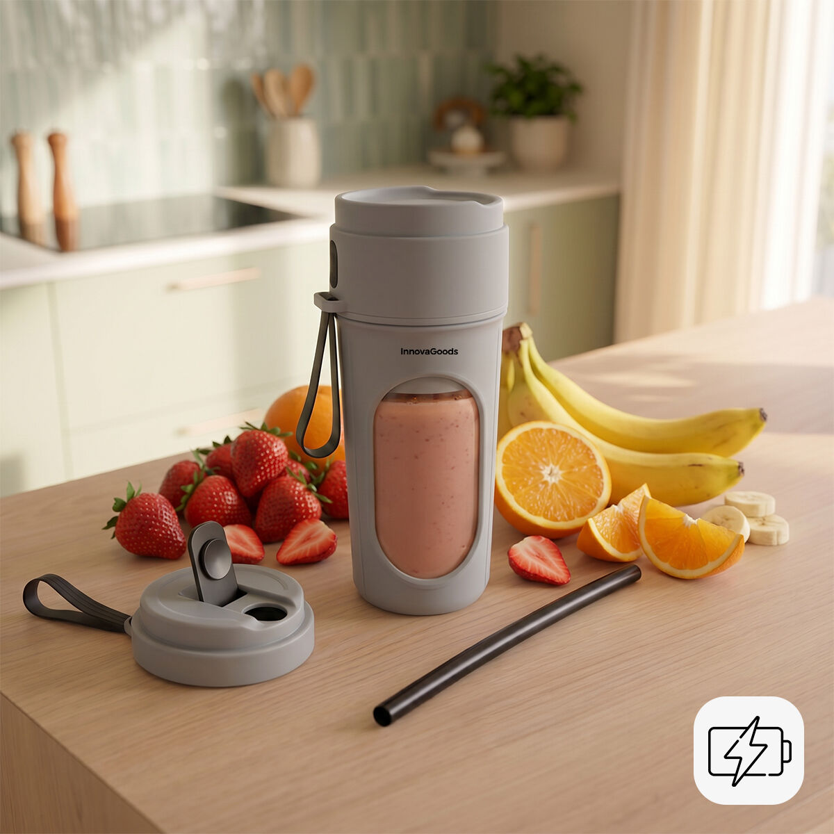 Trabgarer Standmixer mit Akku Wellsy InnovaGoods